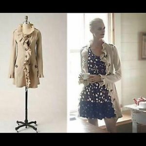 Anthropologie Charlie & Robin Gumshoe Sweatwr Coat
